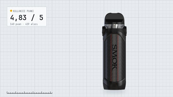 Smok IPX80: ölçüm etiketli kapak görseli